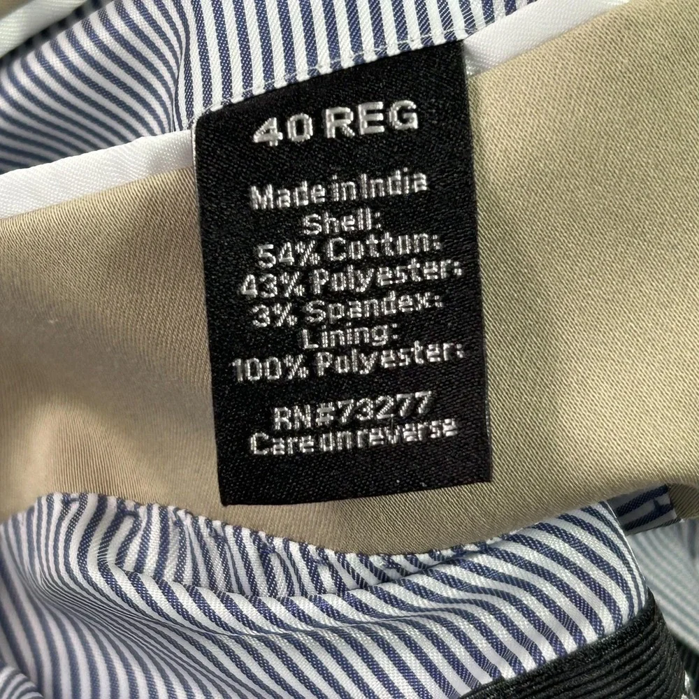 NEW Apt 9 Suit Jacket‎ Mens 40 Beige Cotton Poly Stretch Extra Slim Fit